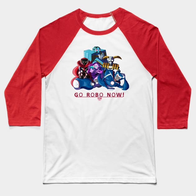 Go Robo Now Breakfast Club Baseball T-Shirt by GoRoboNow